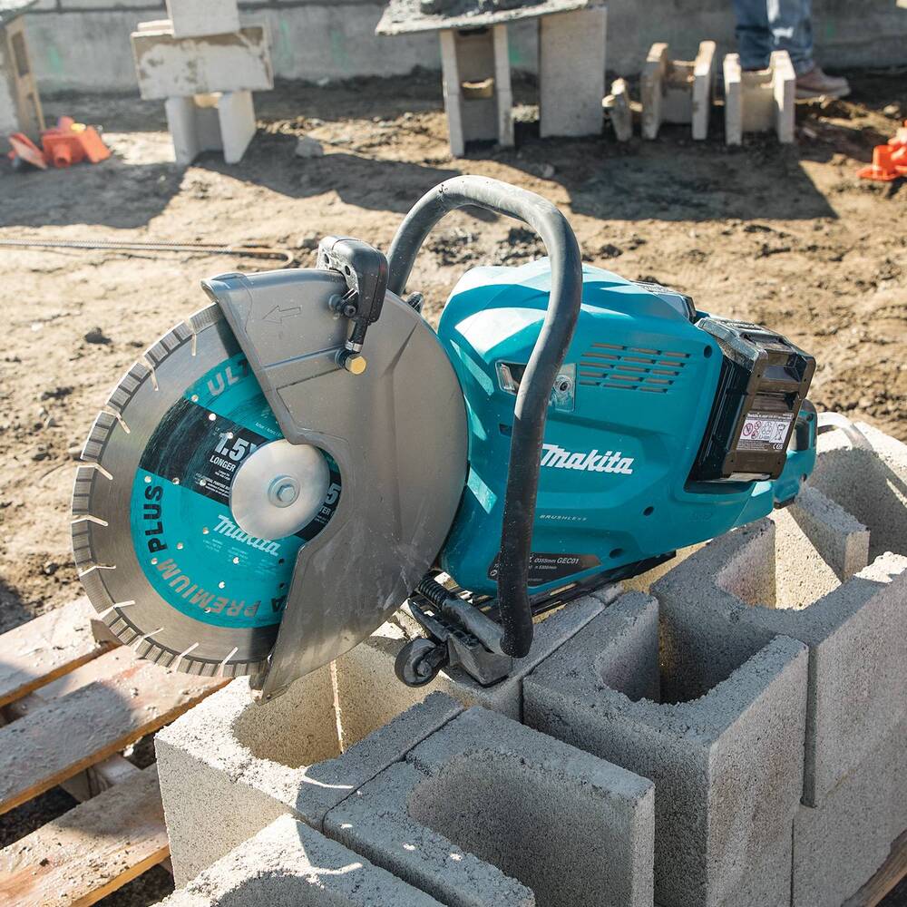 Makita Cortadora de Potencia de 14" Inalámbrica 80V Max