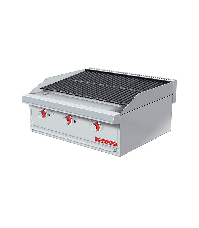 CORIAT ACV-3 Asador a Gas 3 Parrillas con Piedra Volcánica Master