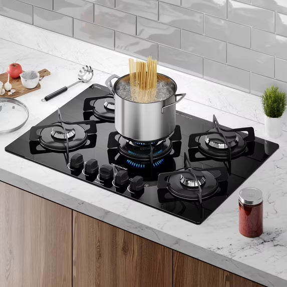FRIGIDAIRE Tope de Gas con 5 quemadores.