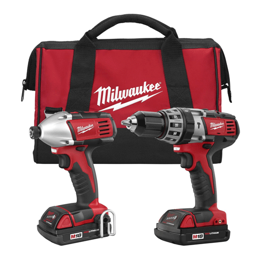 Milwaukee Kit de 2 Herramientas M18 de Iones de Litio