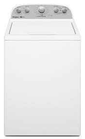 Whirlpool Lavadora de Carga Superior Blanca con Agitador Removible 2 en 1
