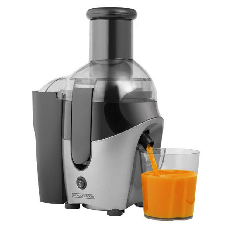 Black+Decker 500W Silver Juicer
