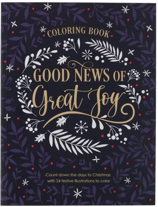 Buenas Nuevas de Gran Gozo - Libro para Colorear de Adviento (CLR093)