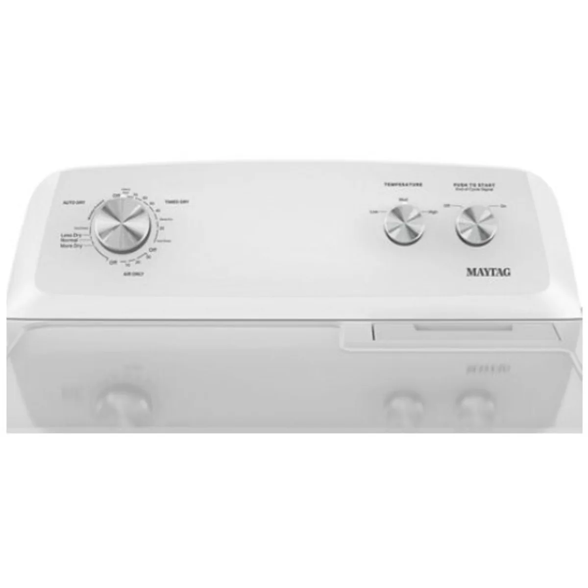 Secadora de Gas Maytag de Carga Frontal 7.0 Cu. Ft. (MGD4005SW) - Blanco