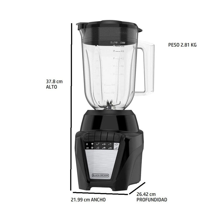 Black+Decker Licuadora 1.65L