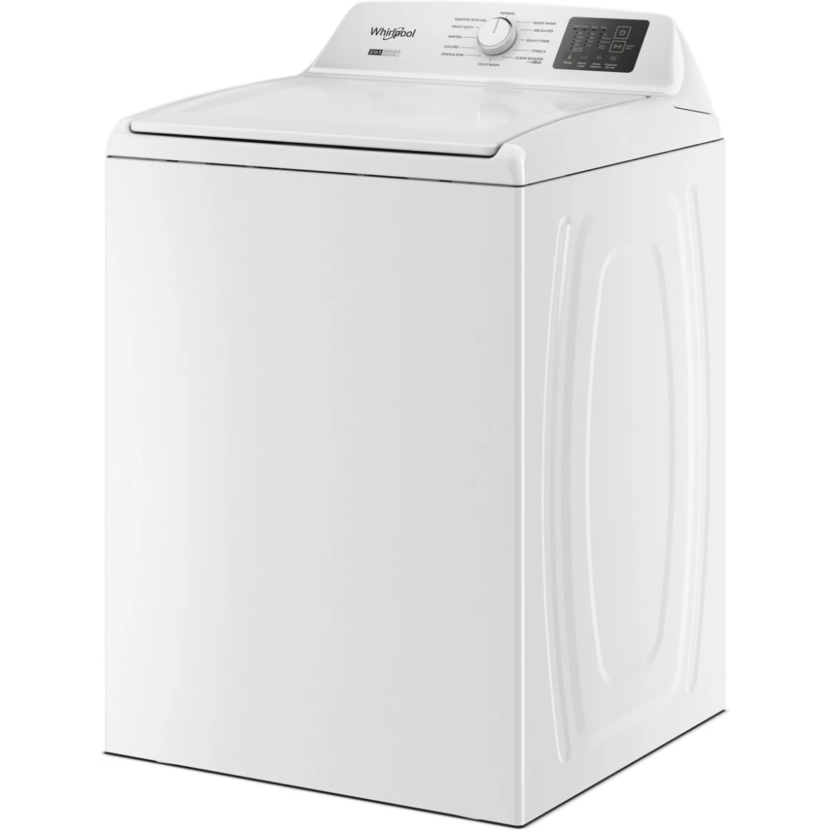 WTW4107SW LAVADORA 4.3 PIES CUBICOS