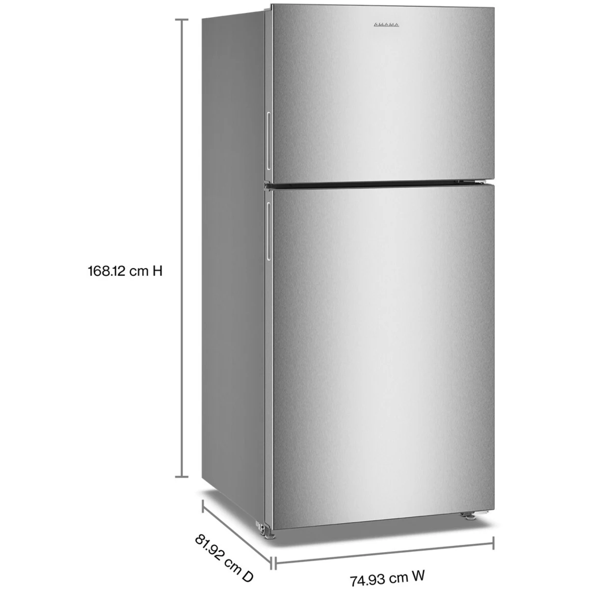 Refrigerador Amana ARTX2419SZ de 30 Pulgadas y 19 Pies Cúbicos en Acero Inoxidable