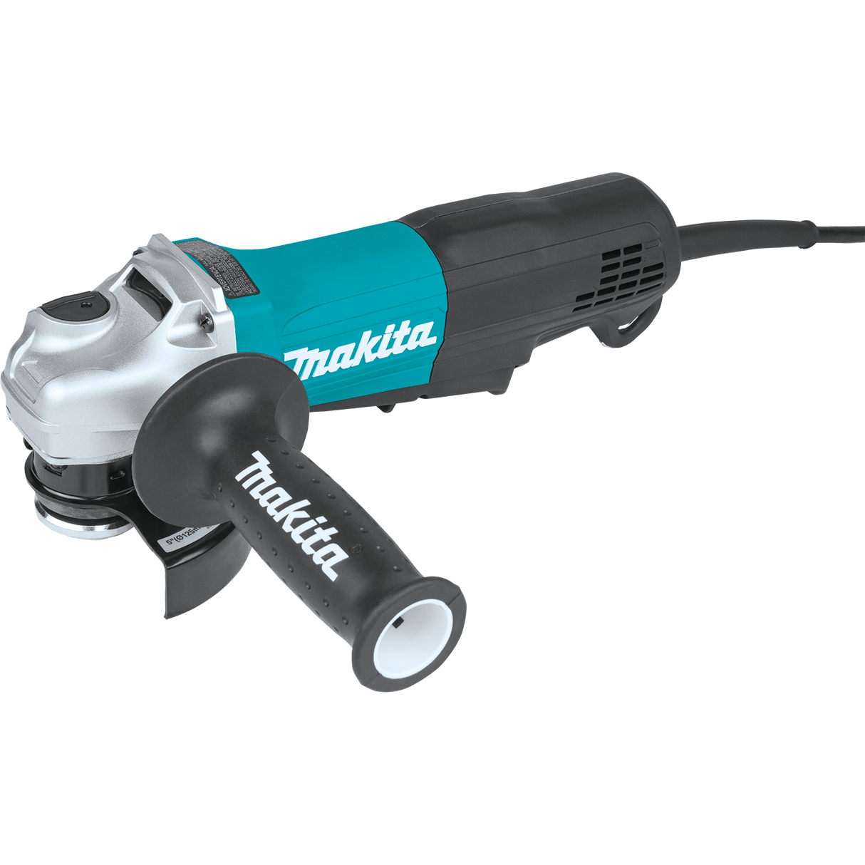 Makita Esmeril Angular de 4-1/2" / 5" con Interruptor de Paleta