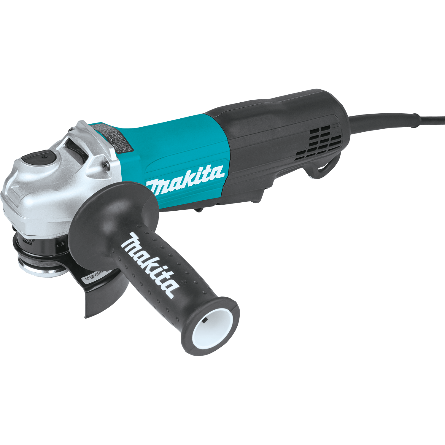 Makita Esmeril Angular de 4-1/2" / 5" con Interruptor de Paleta