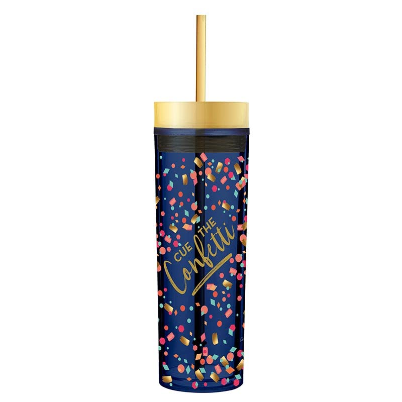 Heartfelt Collection Tumbler de Confeti