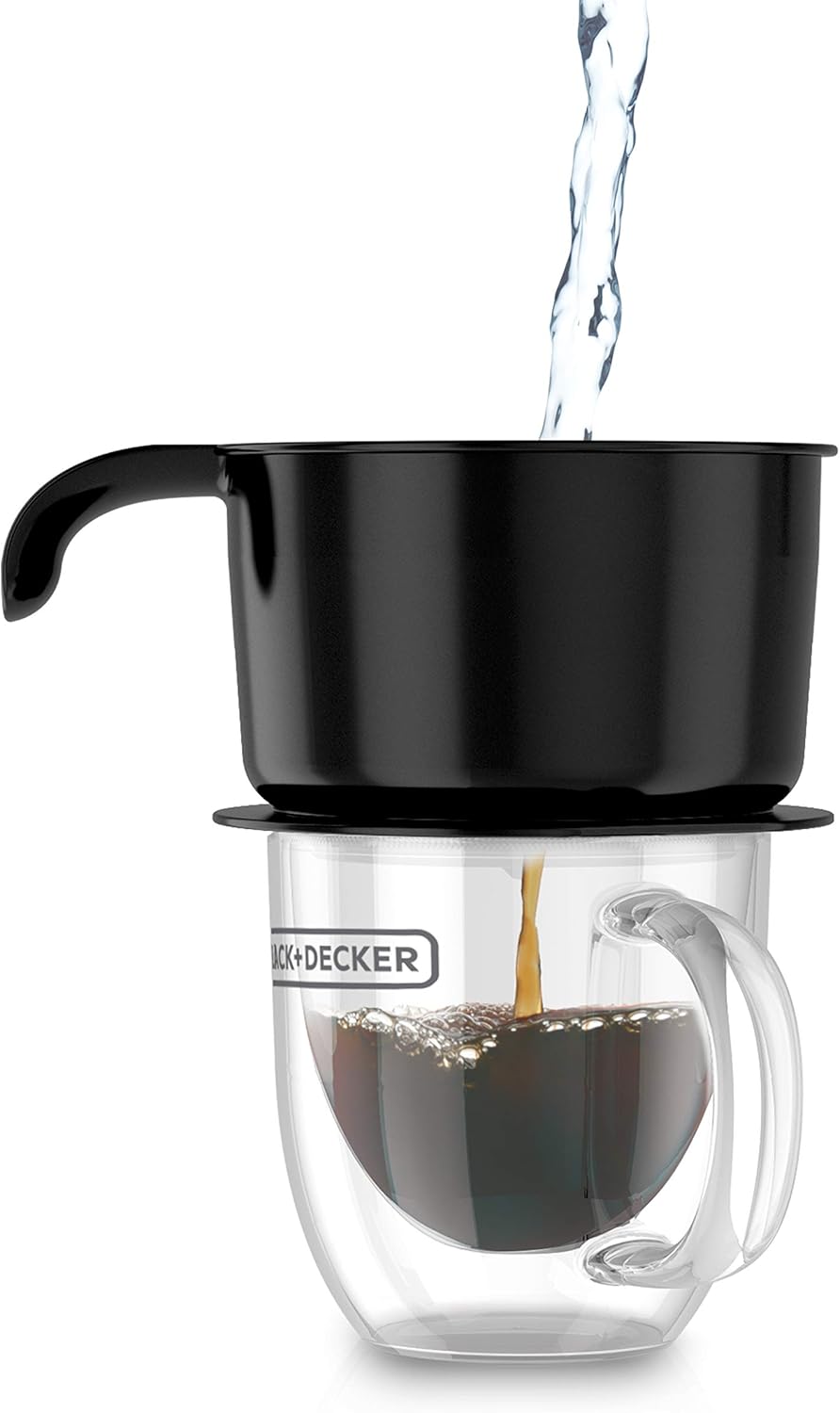 Black+Decker 4-in-1 Coffee Maker with Personal Cup