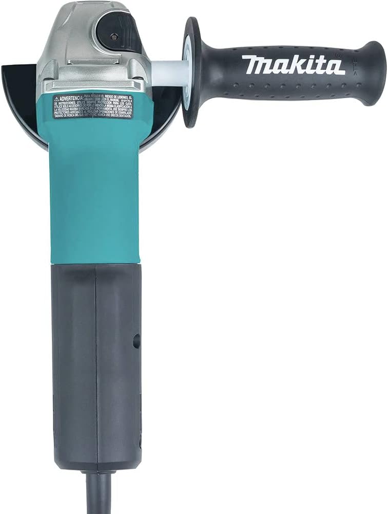 Makita Esmeril Angular de 4-1/2" / 5" con Interruptor de Paleta