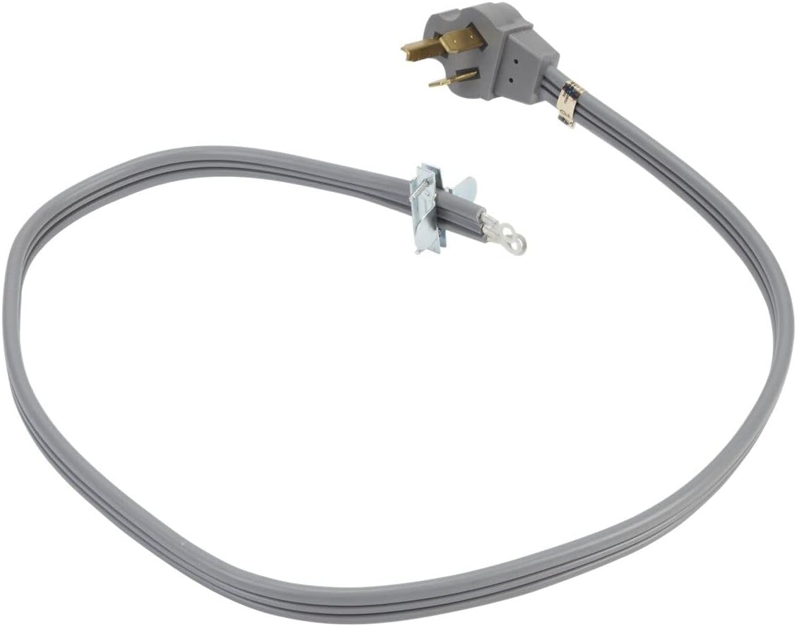 Cable de Alimentación Eléctrico para Secadora Whirlpool PT220L de 4 Pies