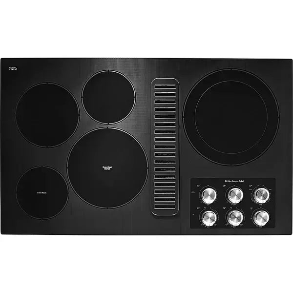 Kitchenaid 36 in. Electric Downdraft Cooktop With 5 Elements