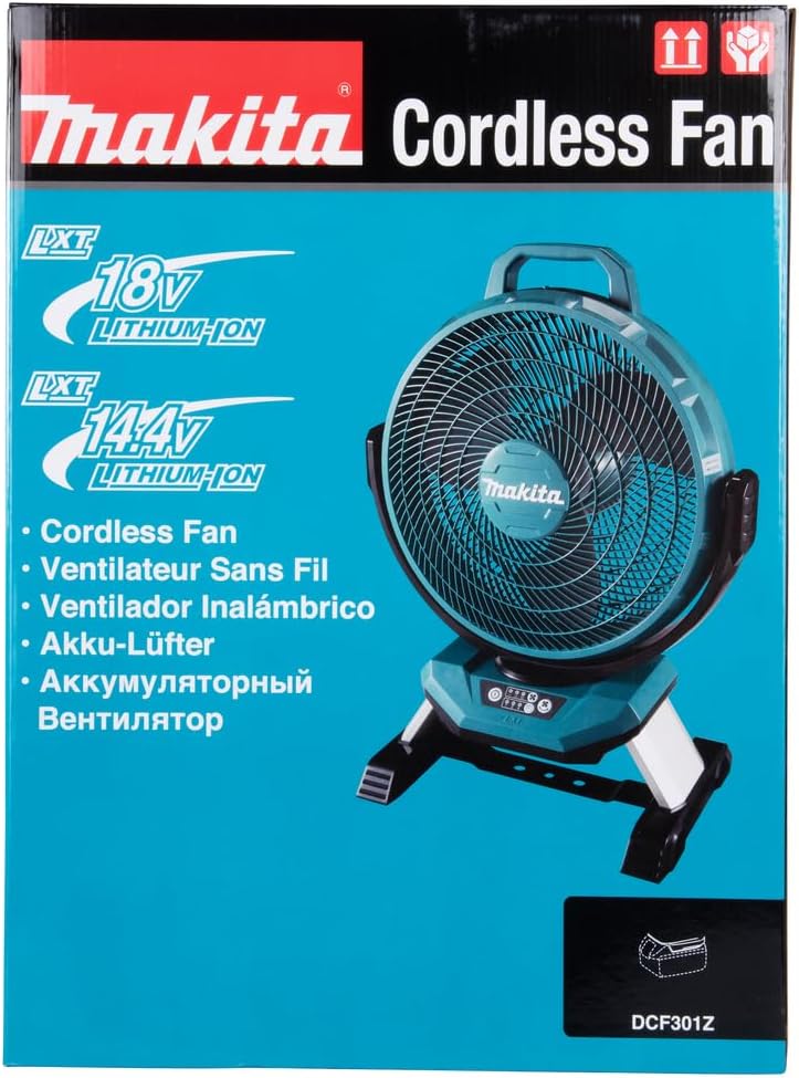 Makita Ventilador Inalámbrico 13" 18V LXT