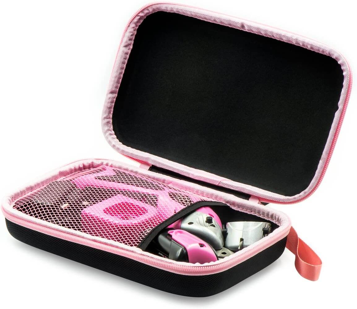 Pink Power Estuche de Almacenamiento para Tijeras Eléctricas