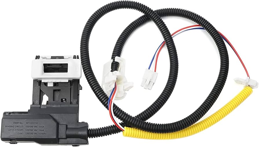 Lid lock latch assembly / seguro de tapa para lavadora