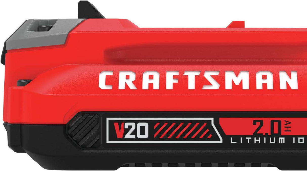 CRAFTSMAN Kit de 2 Baterías 20V y Cargador