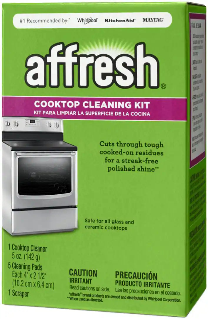 Kit de Limpieza para Estufas Affresh® (Limpiador + Almohadillas + Raspador)
