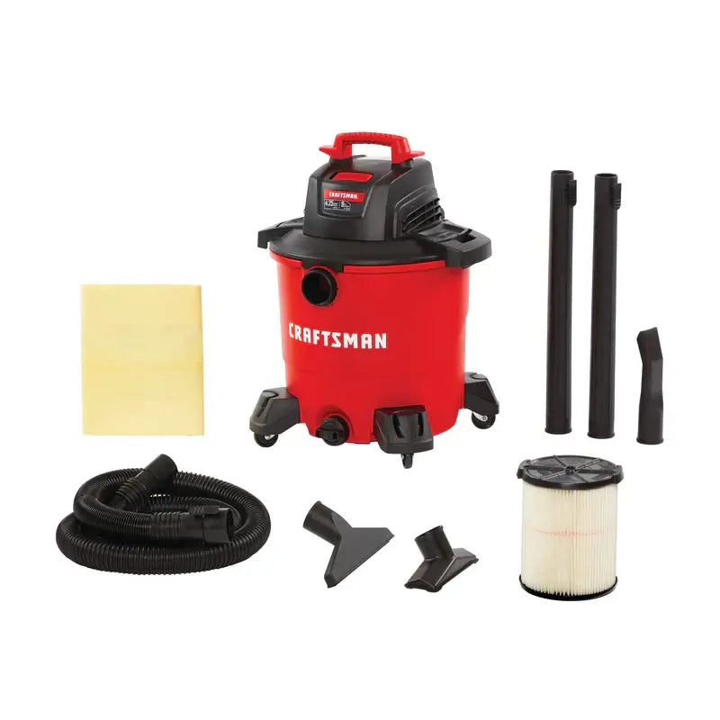 CRAFTSMAN Aspiradora Húmeda/Seca con Accesorios