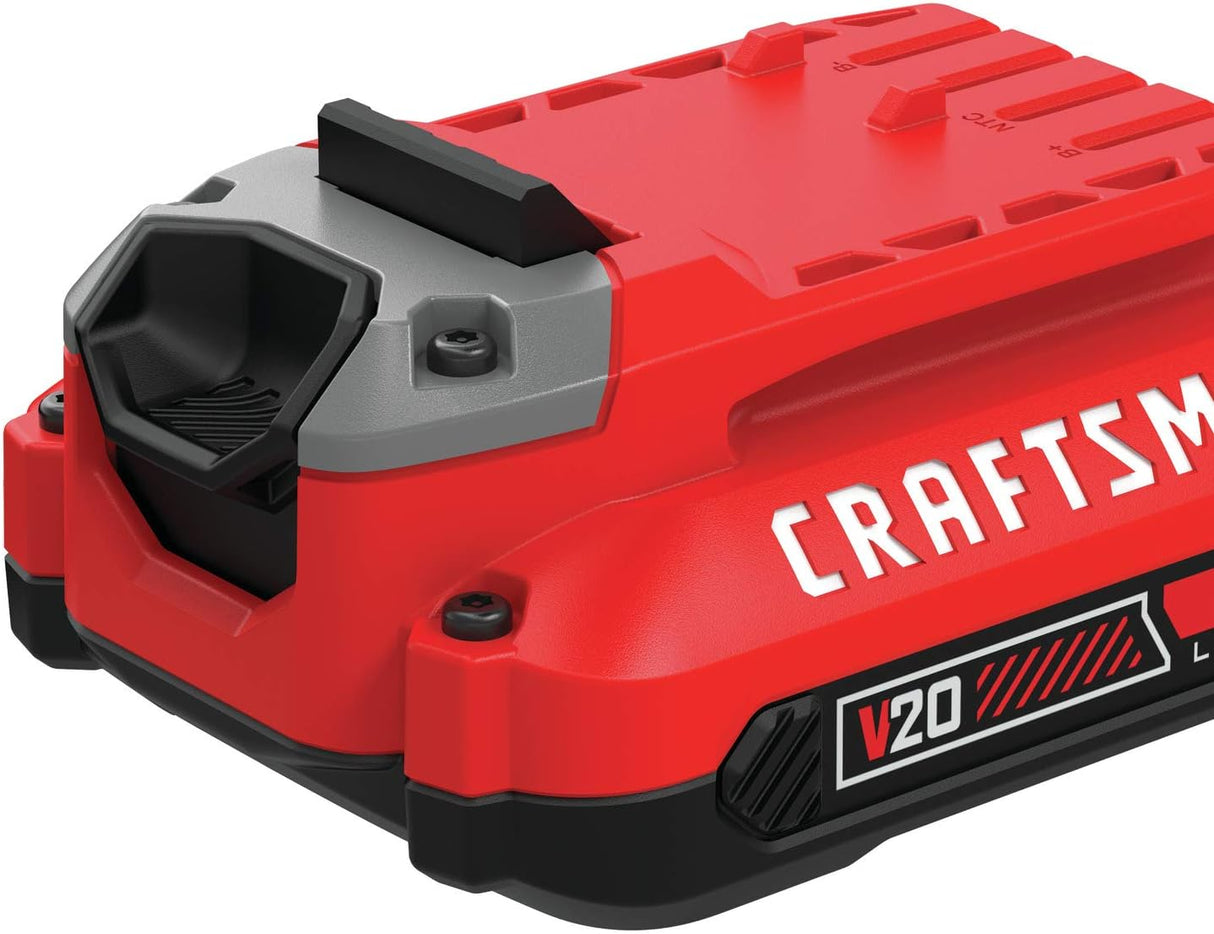 CRAFTSMAN Kit de 2 Baterías 20V y Cargador