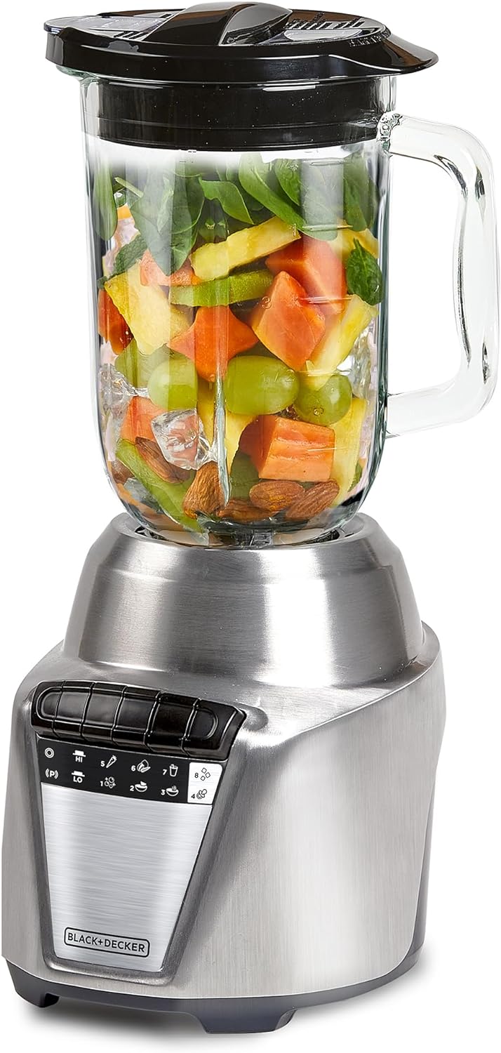 Black+Decker Licuadora con Función de Triturar Hielo