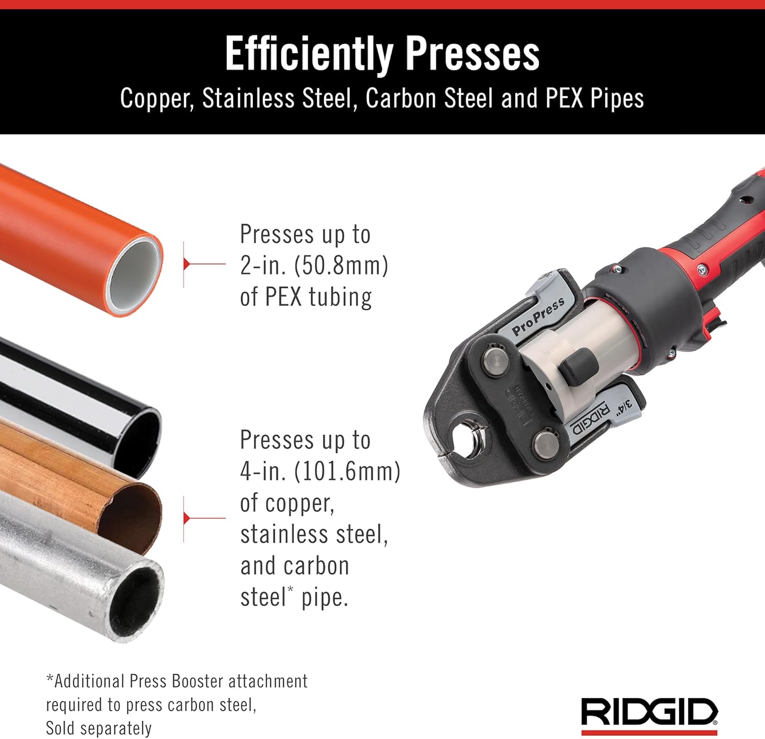 Ridgid Herramienta de Prensa Estándar