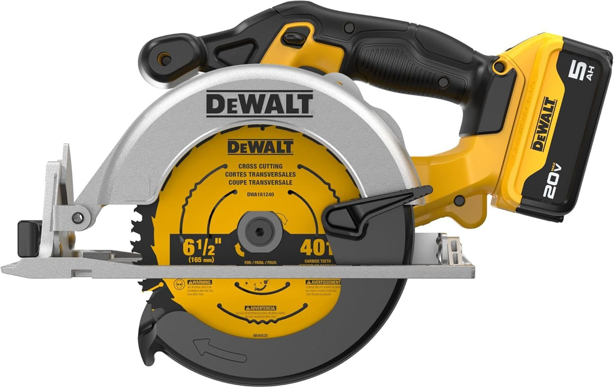DeWalt Kit de Sierra Circular 6-1/2" 20V MAX