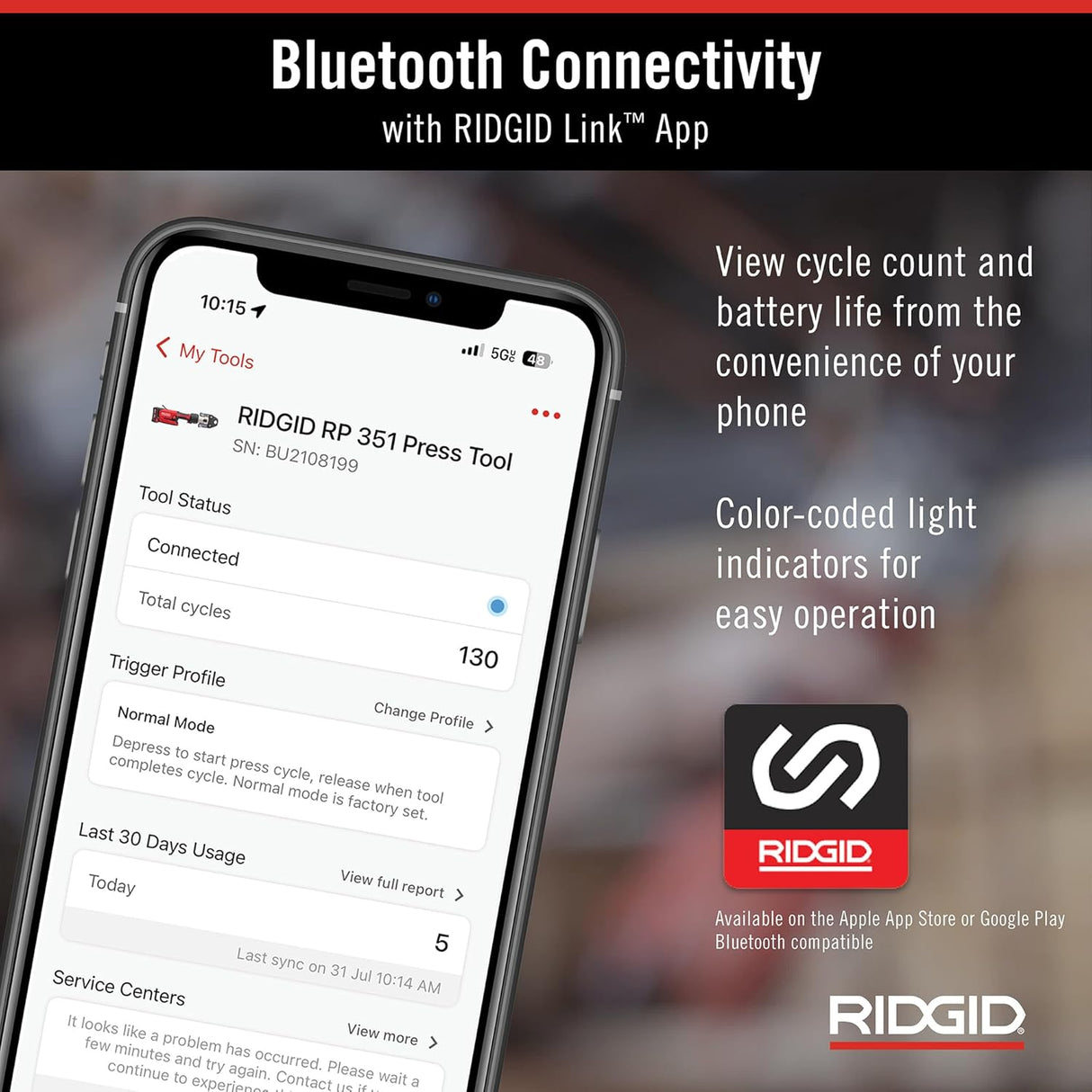 Ridgid Herramienta de Prensa Estándar