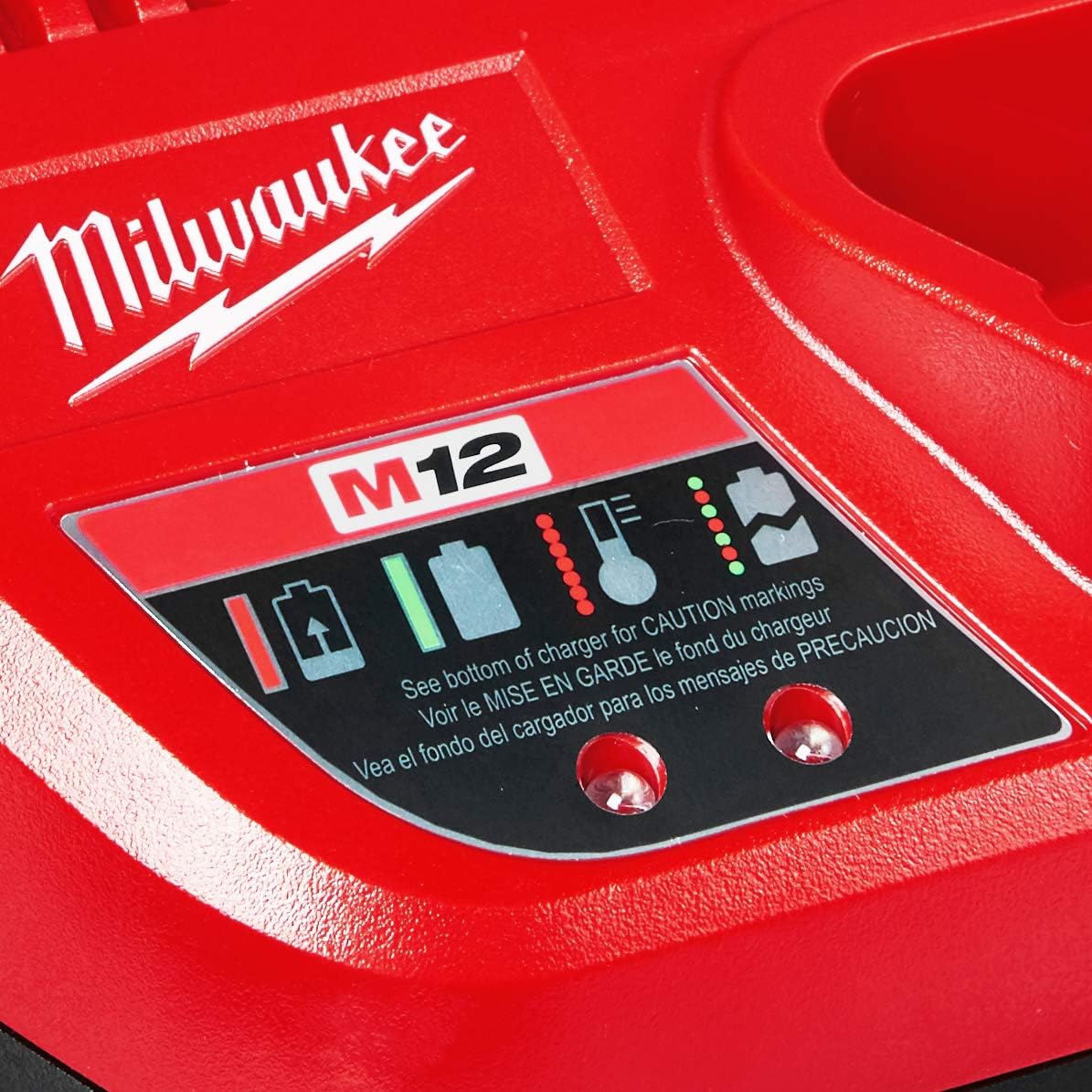 Milwaukee Cargador de Batería de Iones de Litio