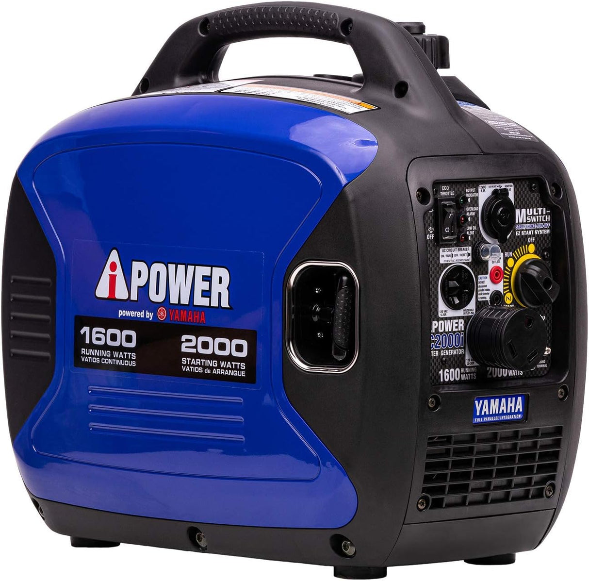 A-iPower Generador Inversor Portátil 2000W