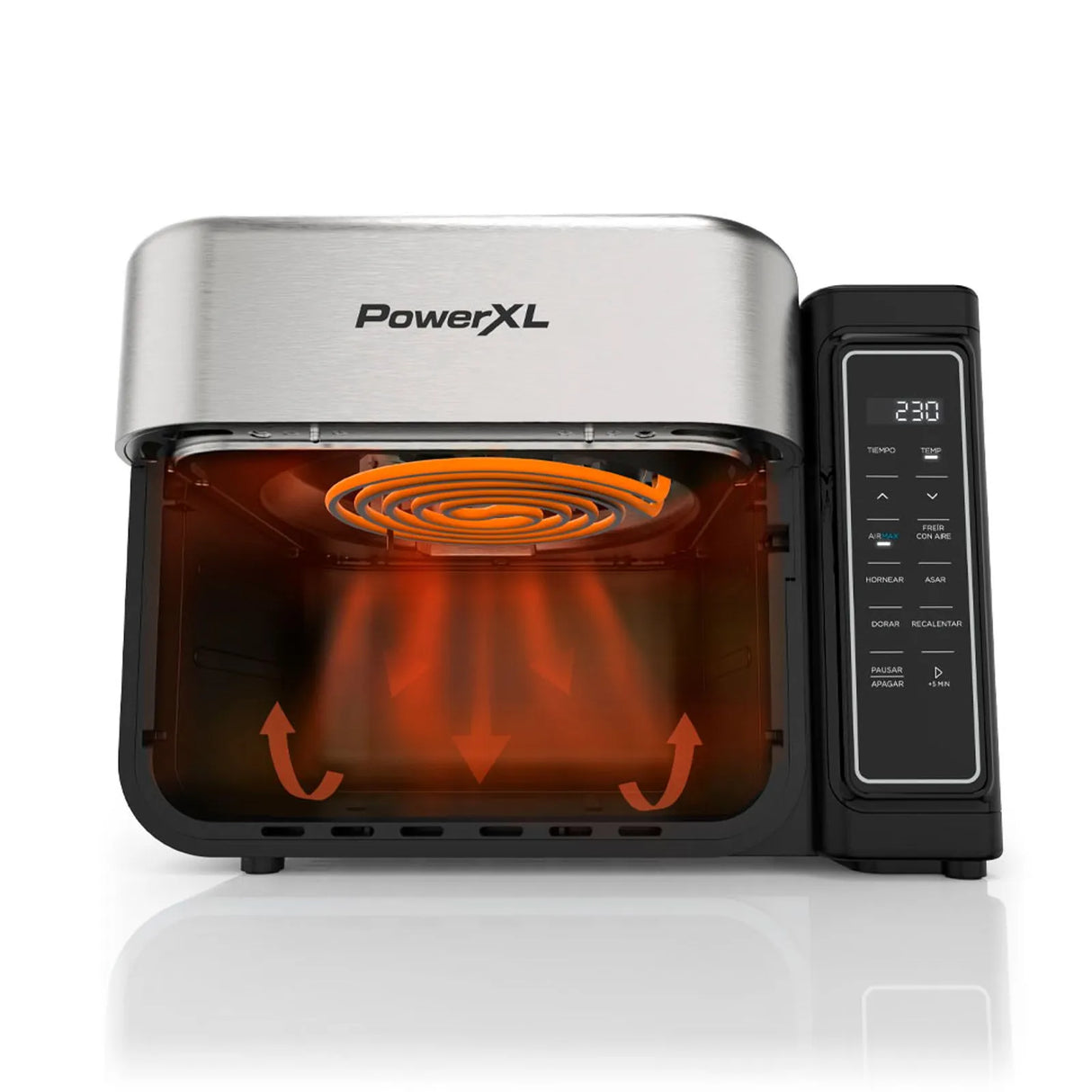 Freidora de Aire Power XL de 7.5 Litros Digital Negra AF40820BPLAID