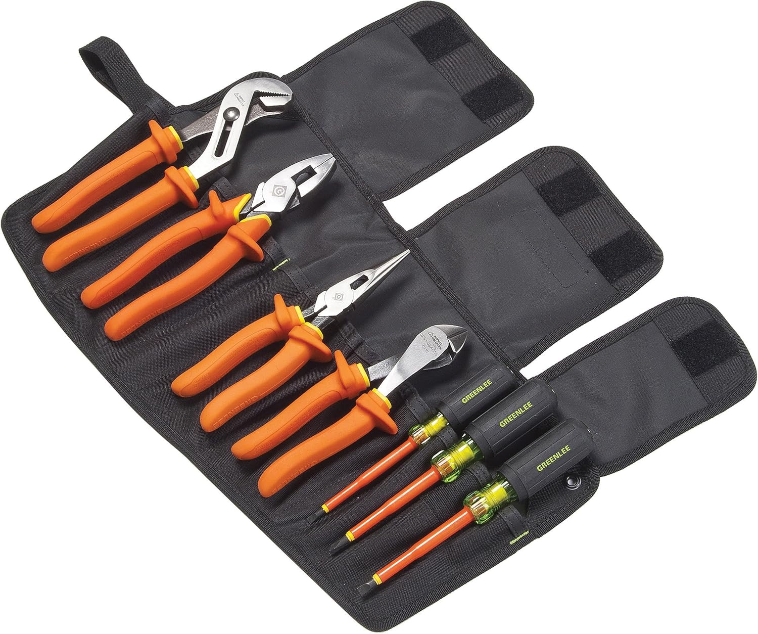 Greenlee Kit de Alicates y Destornilladores, 7 Piezas