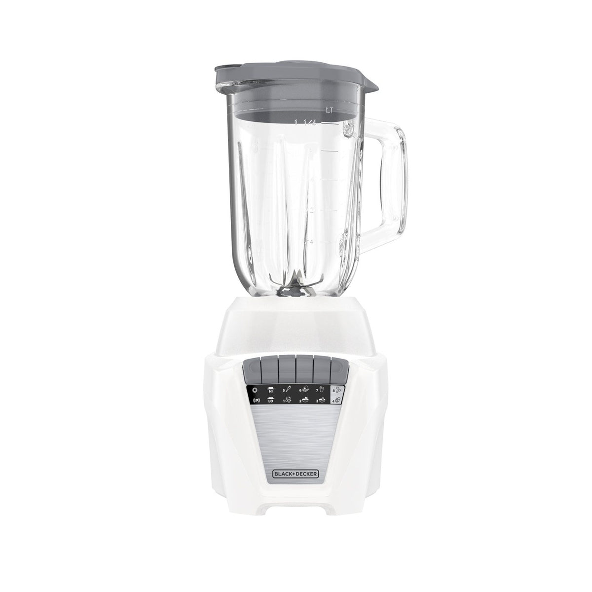 Licuadora BLACK+DECKER Ice Crush 700W con 2 Jarras (Vidrio y Plástica) | BL0876-3WDPR