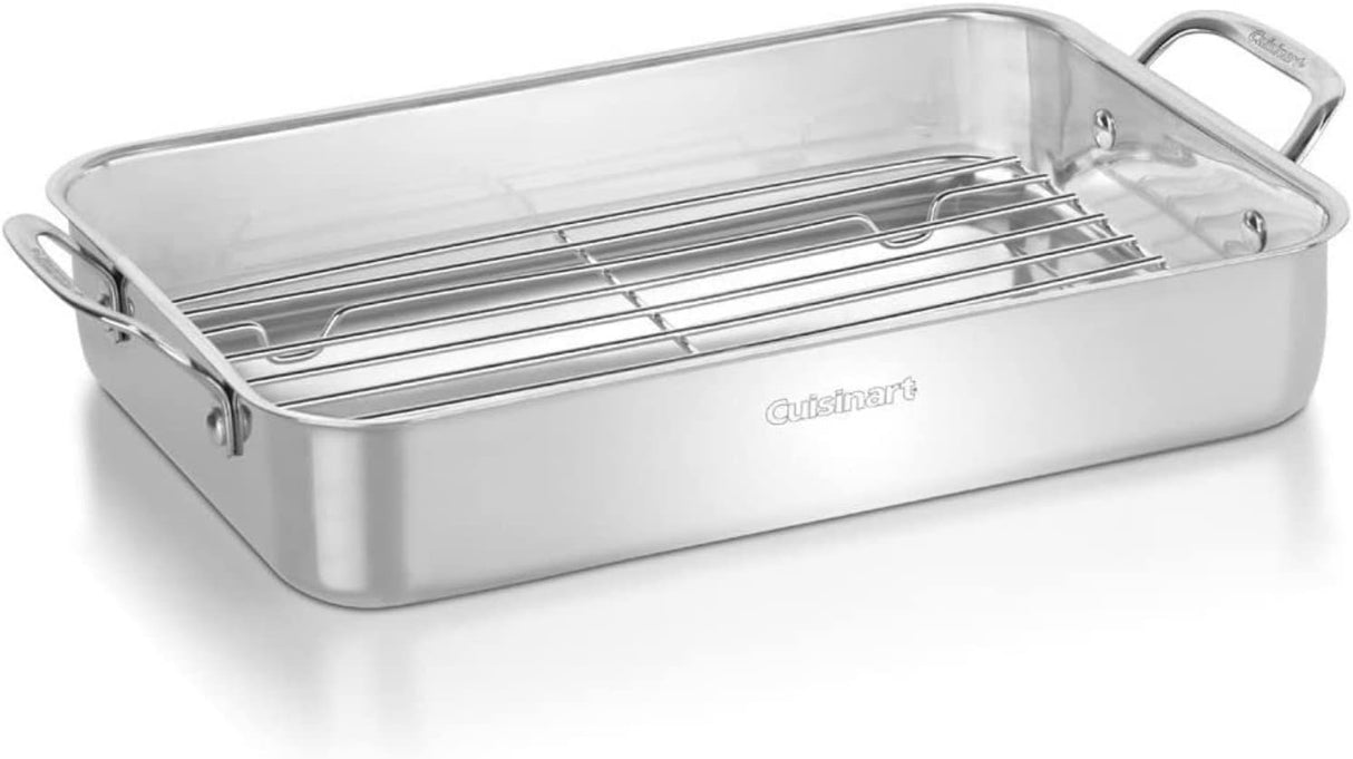 Cuisinart Lasagna Pan & Stainless Roasting Rack