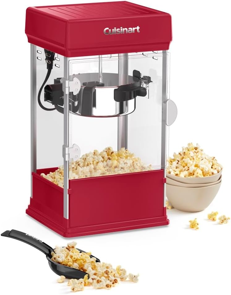 Cuisinart Theater Style Popcorn Maker with Popcorn Scoop