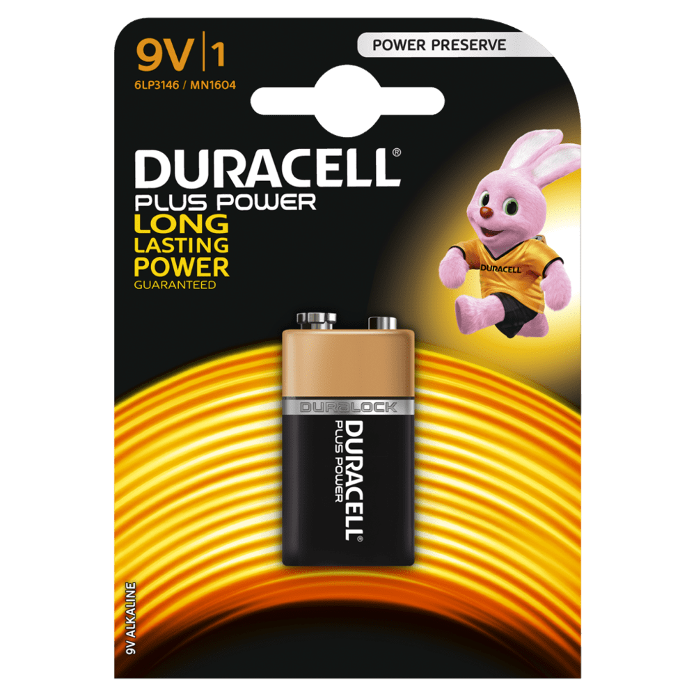 DURACELL 9V MN1604B1