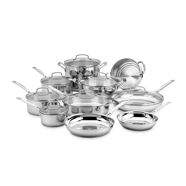 Cuisinart Chef's Classic™ Stainless 17 Piece Chef's Classic Stainless Set