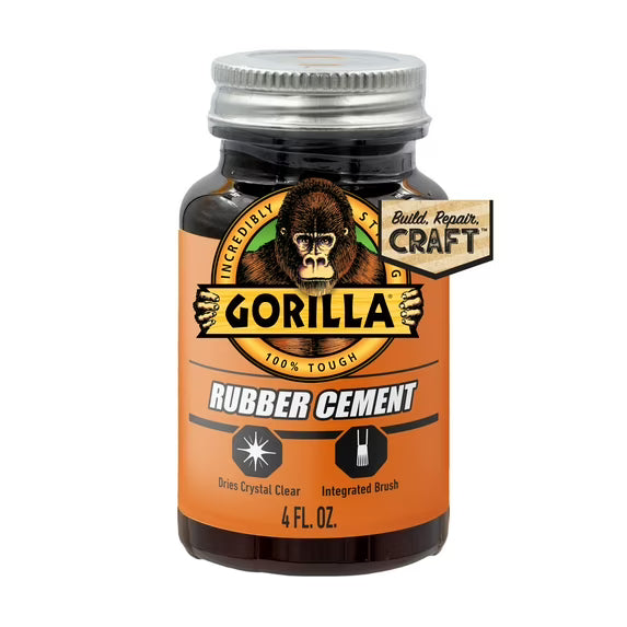 Gorilla 05242701036 GORILLA RUBBER CEMENT 4OZ | Home Appliance PR