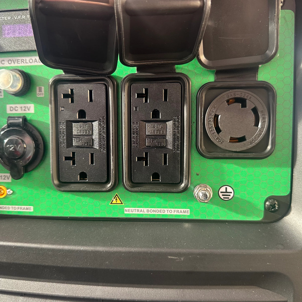 Generador Portátil Inverter LUCAS "Black Edition" de 7,000 Watts GAA7000
