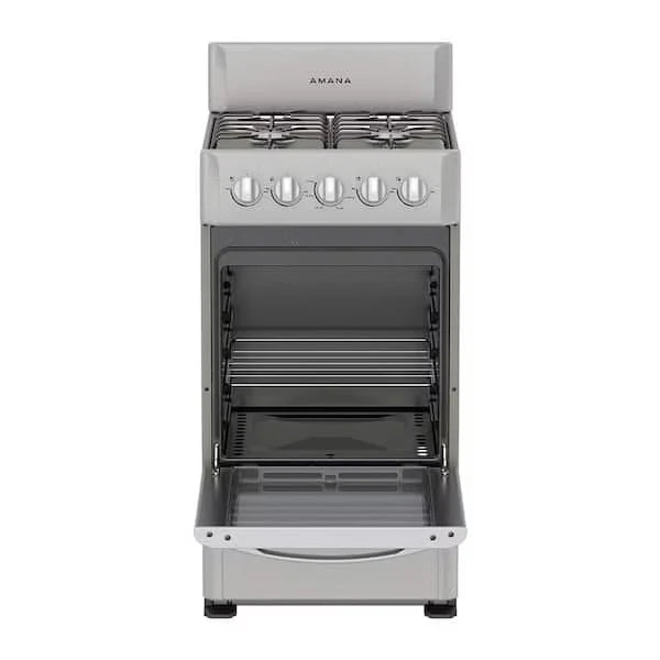 Amana Estufa de Gas Libre de 20" con 4 Quemadores