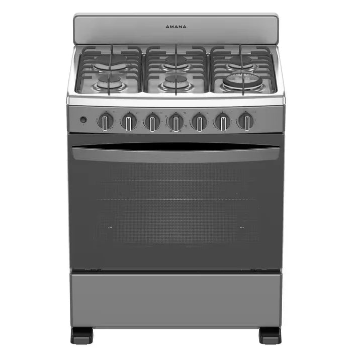Amana Estufa de Gas Libre de 30" con 6 Quemadores