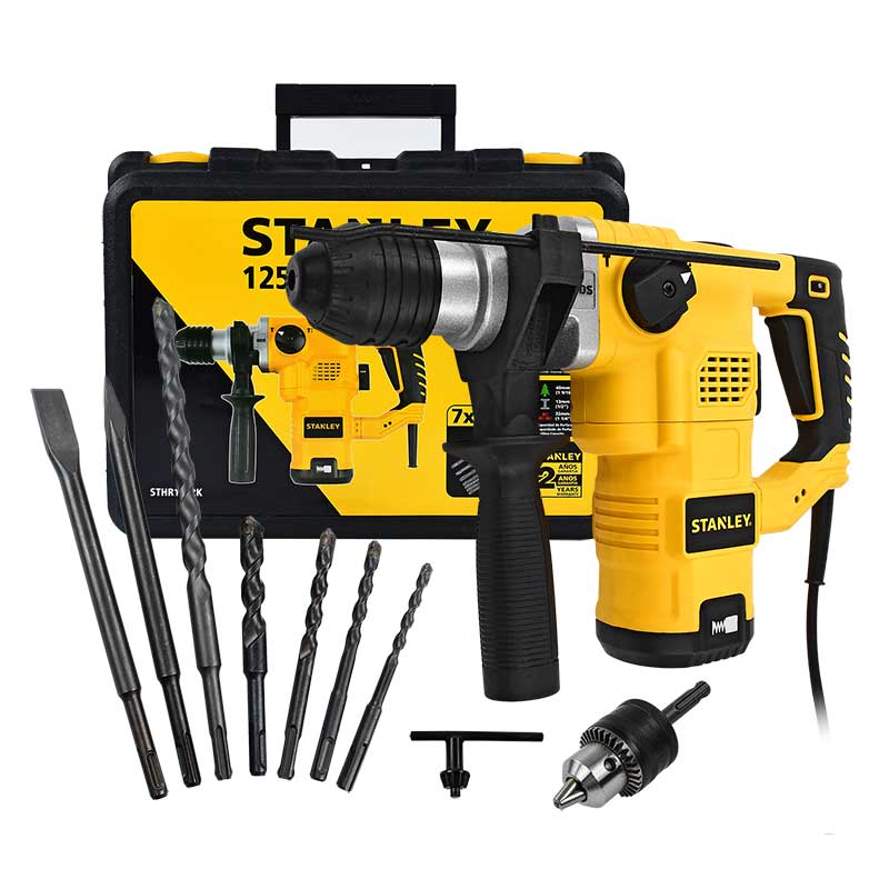 Stanley Martillo Rotatorio Eléctrico SDS Plus de 1-1/4"