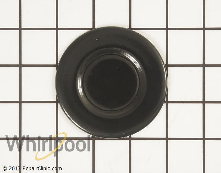 Tapa de Quemador Negra para Estufa Whirlpool WP98017461
