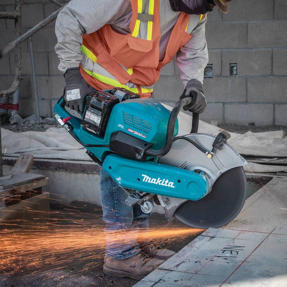 Makita Cortadora de Potencia de 14" Inalámbrica 80V Max