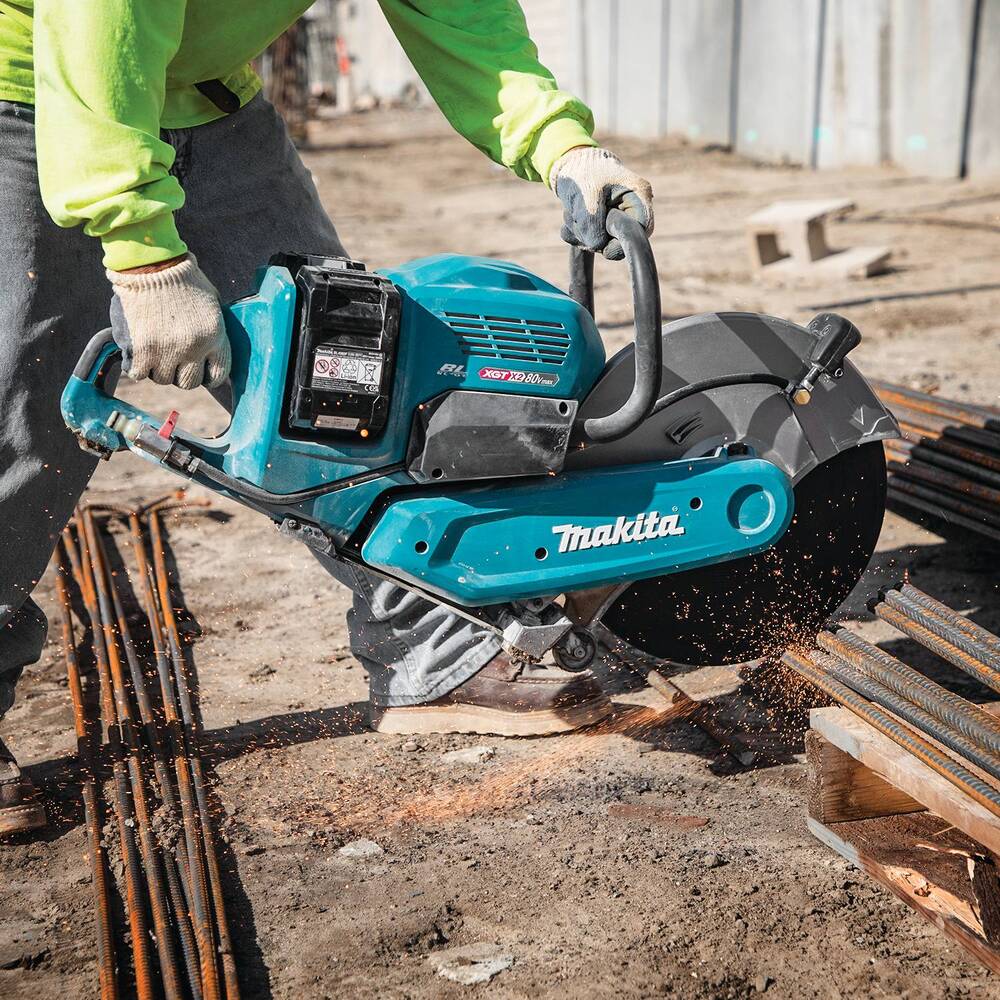 Makita Cortadora de Potencia de 14" Inalámbrica 80V Max