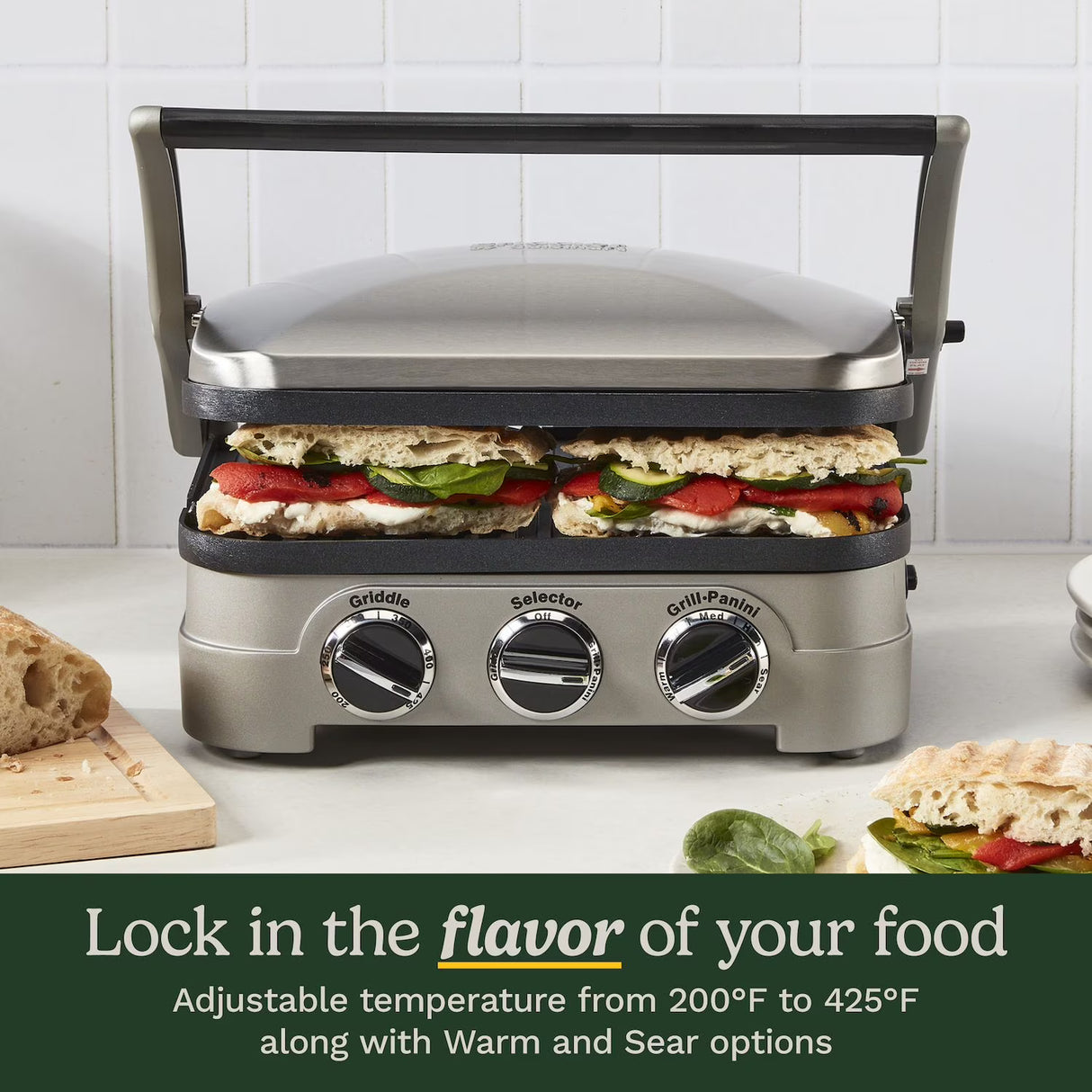 Cuisinart Griddler® Indoor Grill - Griddle and Panini Press