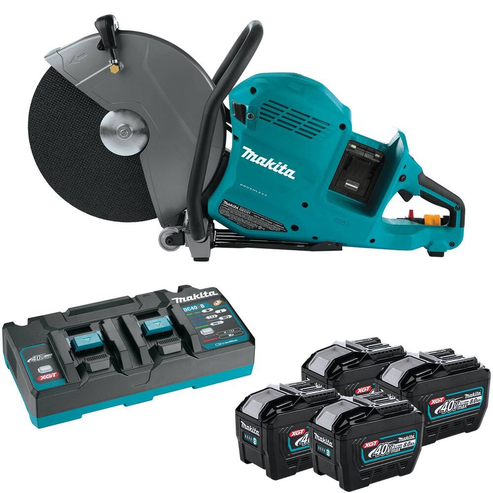 Makita Cortadora de Potencia de 14" Inalámbrica 80V Max