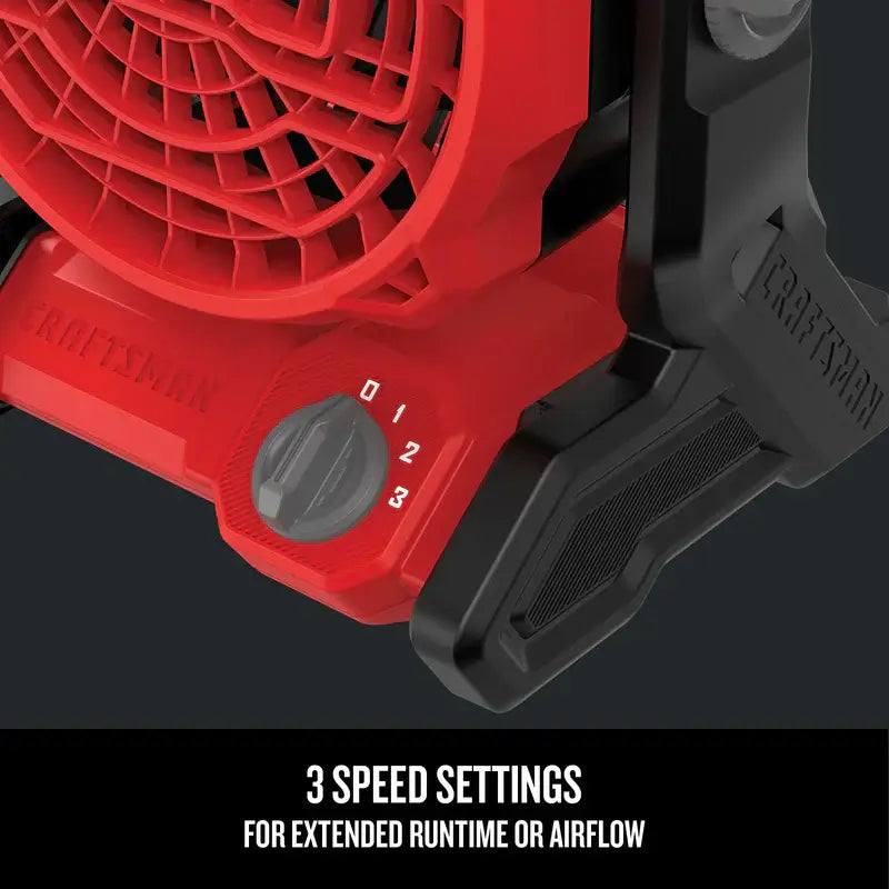 CRAFTSMAN Ventilador para Sitio de Trabajo Inalámbrico