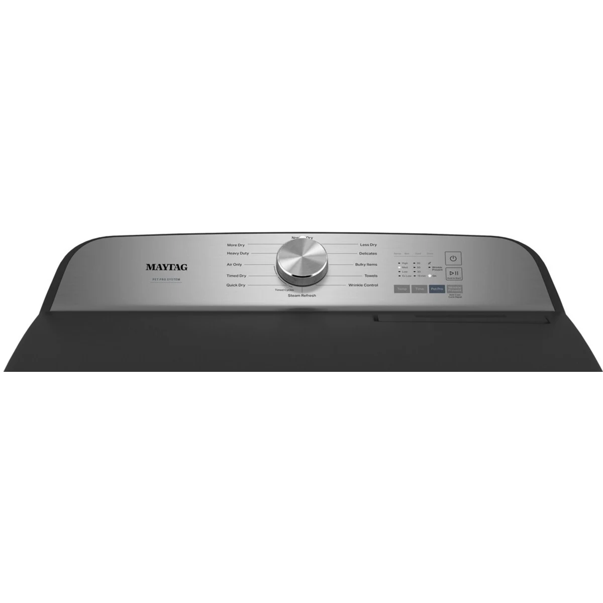 Secadora a Gas Maytag MGD6500MBK de 7.0 Pies Cúbicos con Sistema Pet Pro